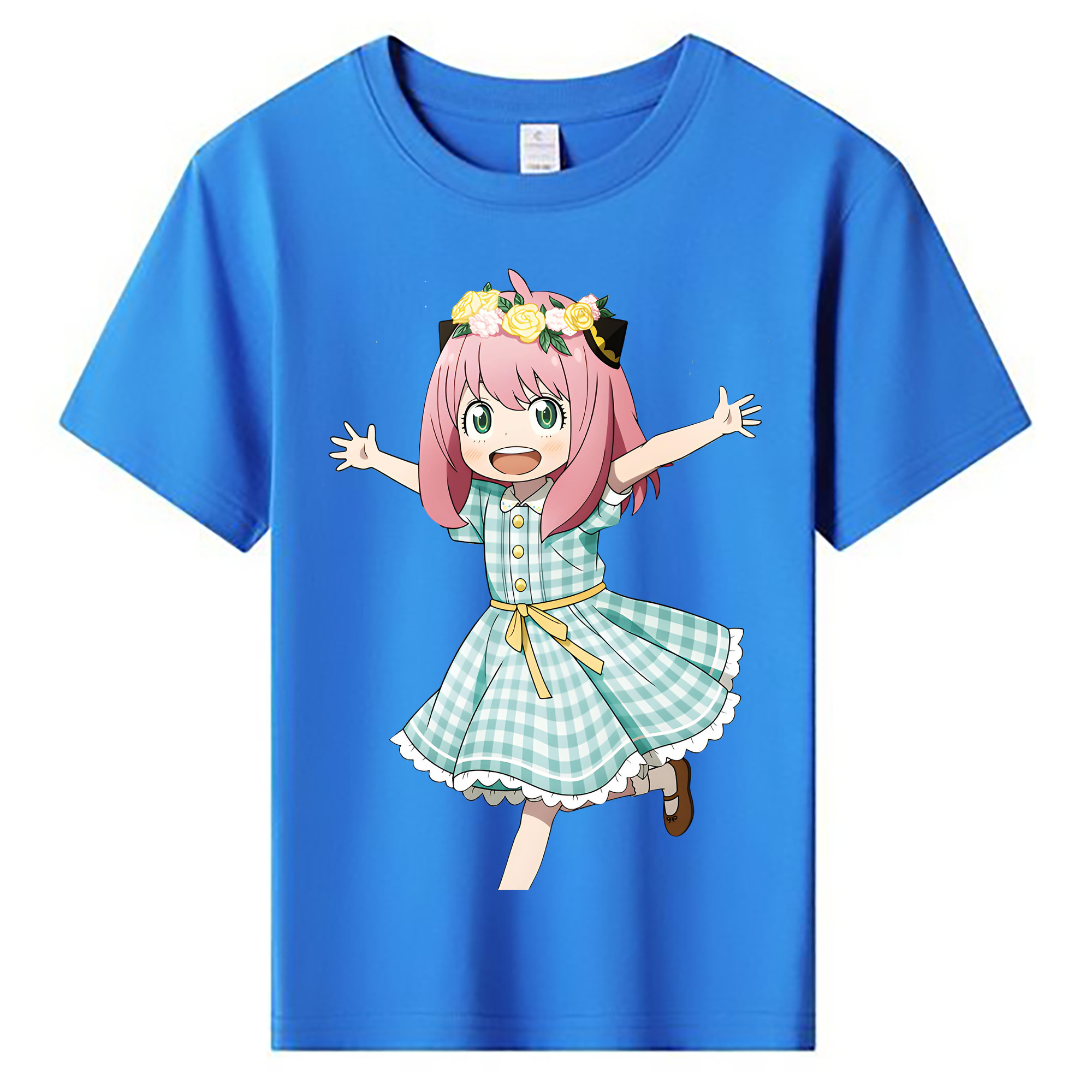 （画像用） SPY×FAMILY间谍家家酒 綿100％キッズTシャツ（フロントプリント）